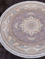 Ковер Иранский Farsi 1500 G144 melange pink круг