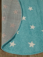 Ковер Funky Top Starf blue круг