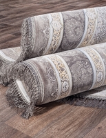 Ковер Иранский Farsi 1200 G258 grey овал